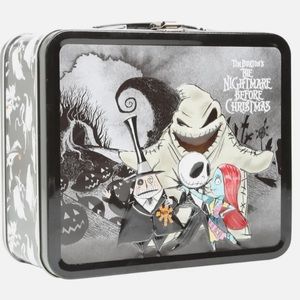 Disney Nightmare Before Christmas Lunch Box Vintage Metal Loungefly 🖤